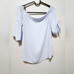 ARITZIA BABATON | Malik Blue Blouse XS
